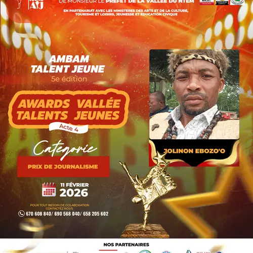 Jolinon Ebozo'o Journaliste 