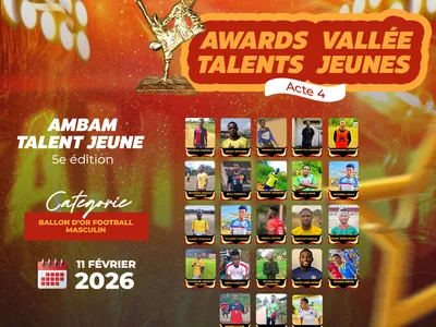 Ballon d'Or Masculin Football Vallée du Ntem