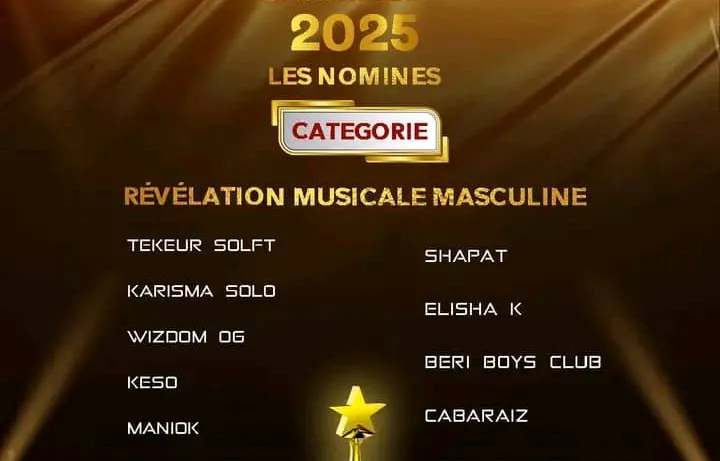 REVELATION MUSICALE MASCULINE