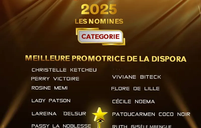 MEILLEUR PROMOTRICE DE LA DIASPORA