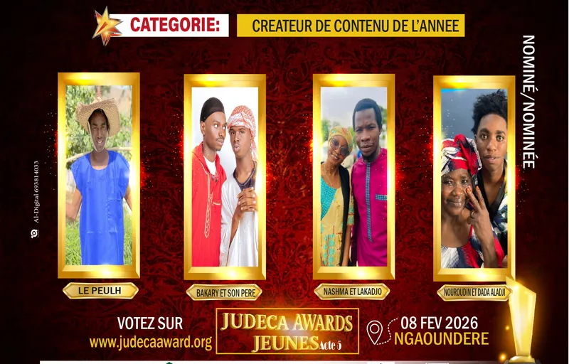 CRÉATEUR DE CONTENU DE L’ANNÉE