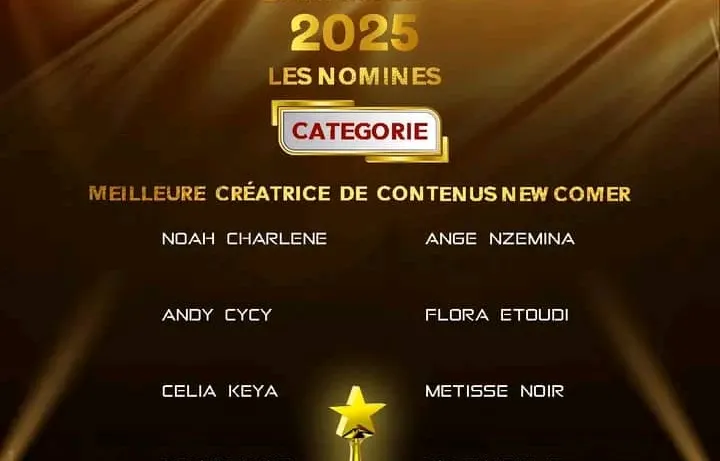 MEILLEUR CRÉATRICE DE CONTENU NEW COMER