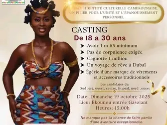 Miss Valeurs Traditionnelles camerounaise 