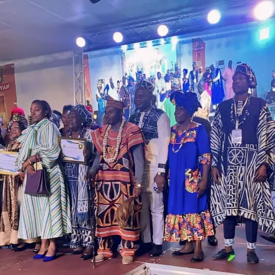 1ère Édition du FMPN AWARDS avec la représentante du Gouverneur